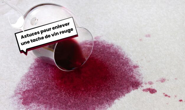 10 astuces pour enlever une tache de vin rouge