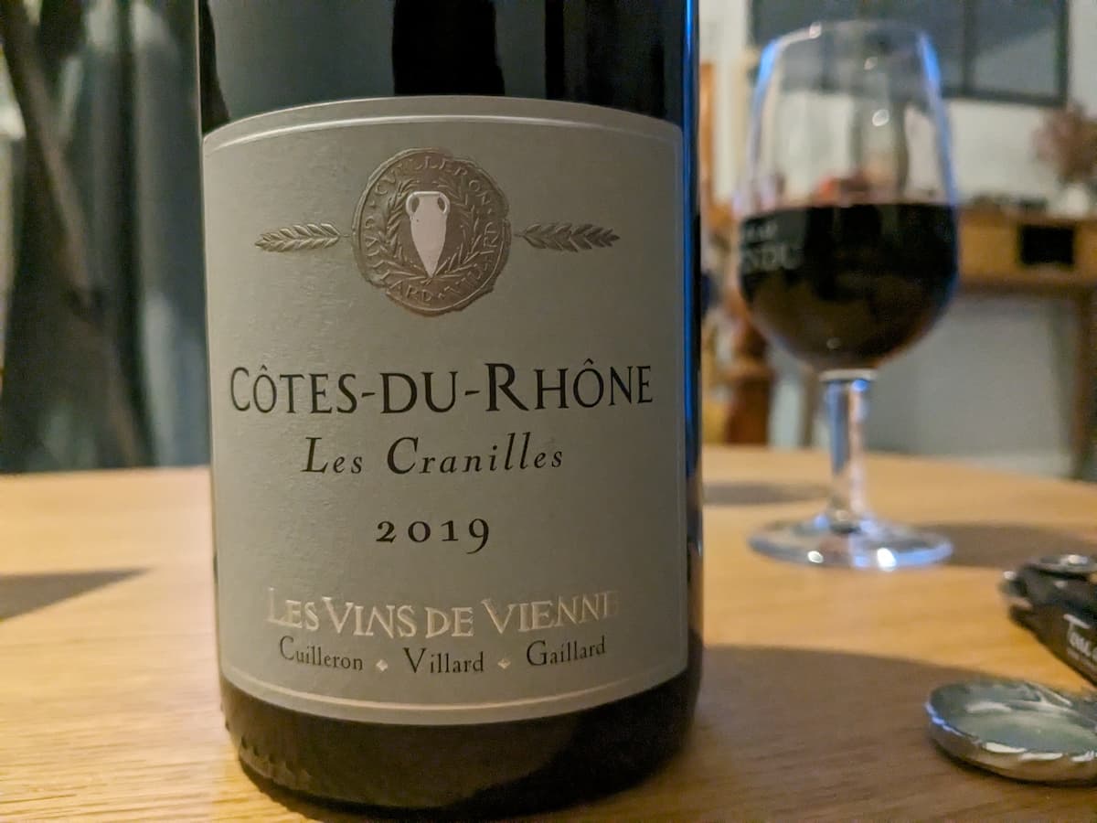 Côtes du Rhône Les Cranilles Les Vins de Vienne